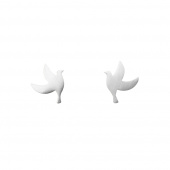 Peace small ear Argent