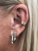 MAXIDA 14 mm Boucles d'oreilles Acier