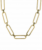 CHANIA Big Short Collier Or