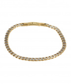 TEXAS Small Bracelet Acier/Or
