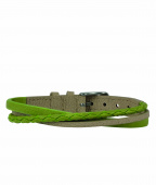 FELIX (Vegan) Bracelet Vert/Beige