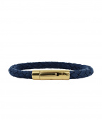 IZAR Bracelet Navy/Or