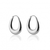Bold hoops (Argent)