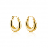 Bold Hoops Boucle d'oreille Small (Or)