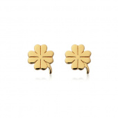 Clover studs Or