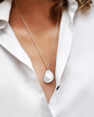 Lakeside single Collier Argent