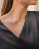 Morning Dew petite Collier Or