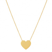 Heart Large Collier (Or) 42 cm