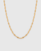 HerBaguebone Twisted Collier Or
