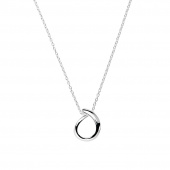 Ocean small single Collier Argent
