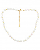 Pastel Pearl Collier Or