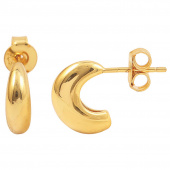 Nora hoops Boucles d'oreilles Or