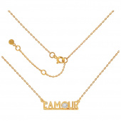 L'amour Collier Or
