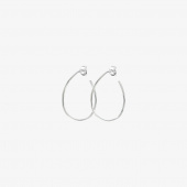 Together small hoops Argent