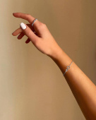 Women Unite small Bracelet Argent
